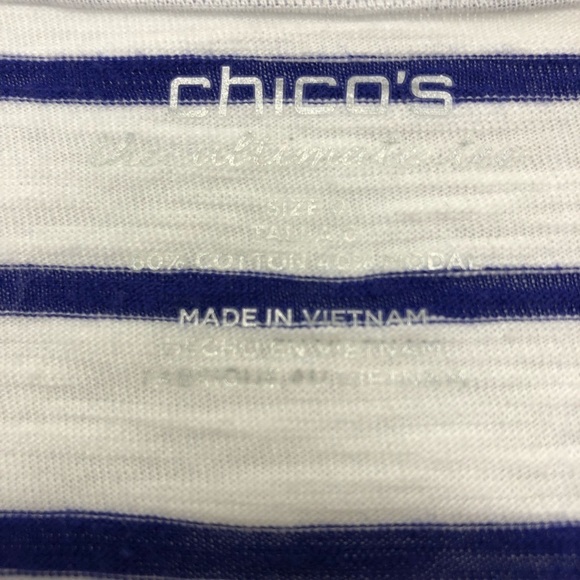 Set of 2 Bundle Chico’s Cardigan Long Sleeve Striped Polka Dots – Size 0 / Small - Picture 15 of 16